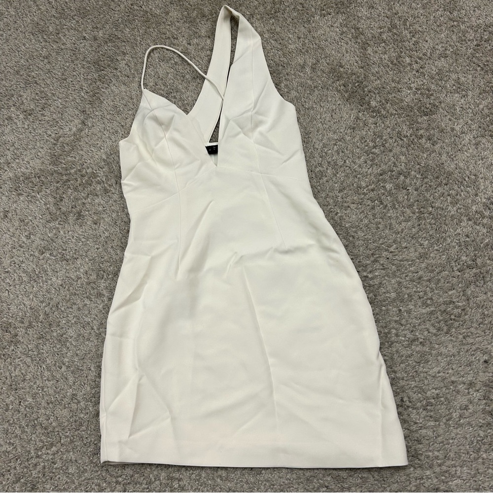 NBD Off the Shoulder Dress Women’s XS White